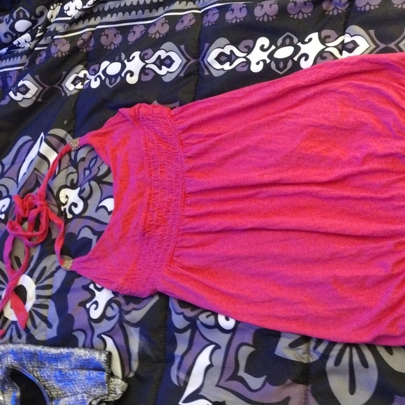 Decree bright pink studded halter top - Picture 9 of 14